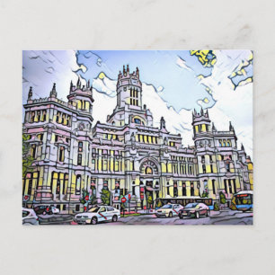 Plaza de Cibeles Vykort