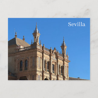 Plaza De Espana de Sevilla Postcard Vykort