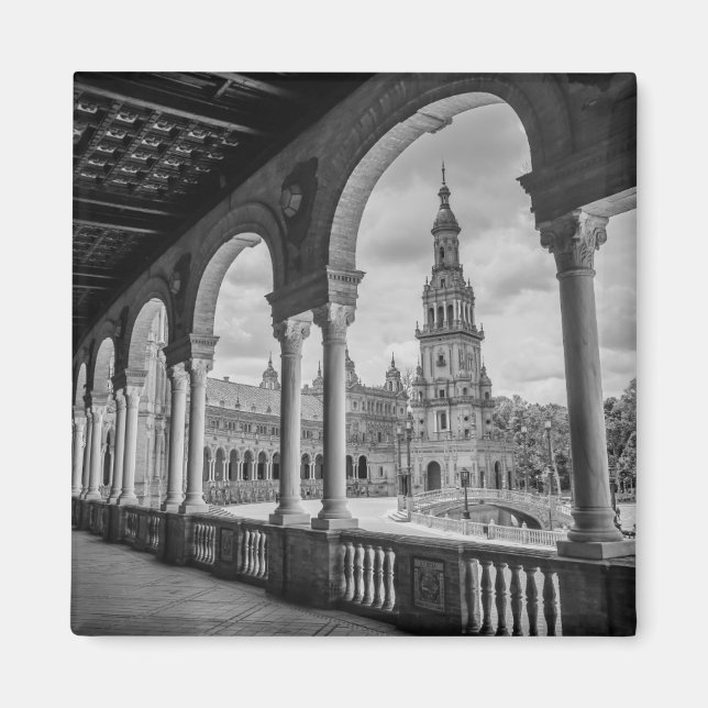 Plaza de Espana Magnet: Sevilla Magnet (Framsidan)