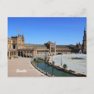 Plaza de España, Sevilla Vykort