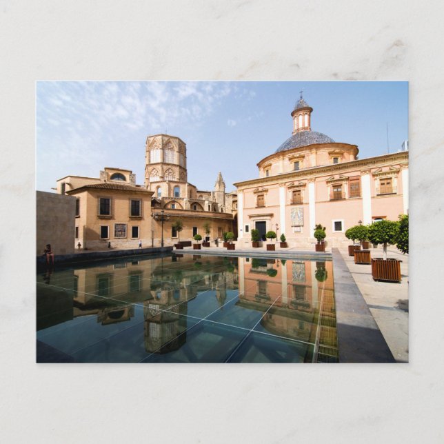 Plaza de la Almoina Vykort (Framsida)