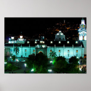 Plaza de la Independencia, Quito, Ecuador Poster