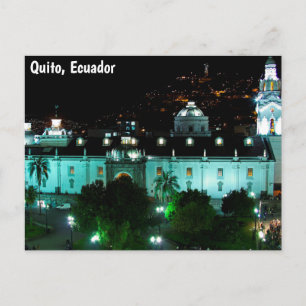 Plaza de la Independencia, Quito, Ecuador Vykort