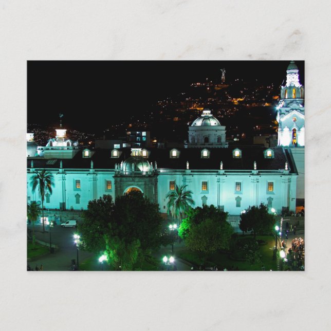 Plaza de la Independencia, Quito, Ecuador Vykort (Framsida)