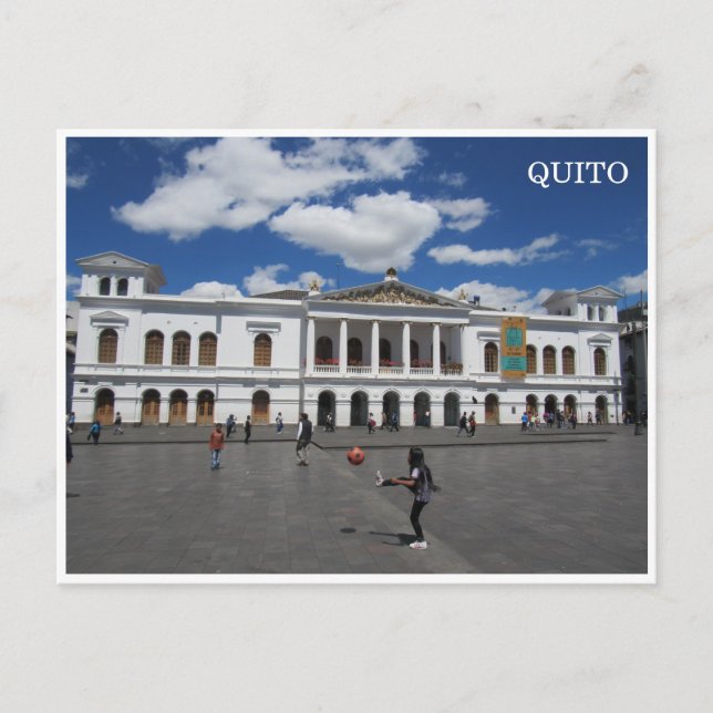 plaza de la independencia quito vykort (Framsida)