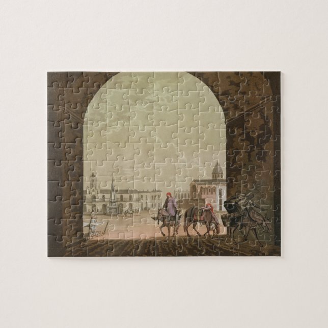 Plaza de Mayo Buenos Aires, Argentina, från 'Le C Pussel (Horisontell)