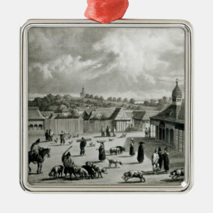 Plaza de San Carlos de Chiloe, 1835] Julgransprydnad Metall