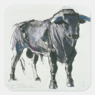 Plaza de Toros de Miajadas 1998 Fyrkantigt Klistermärke