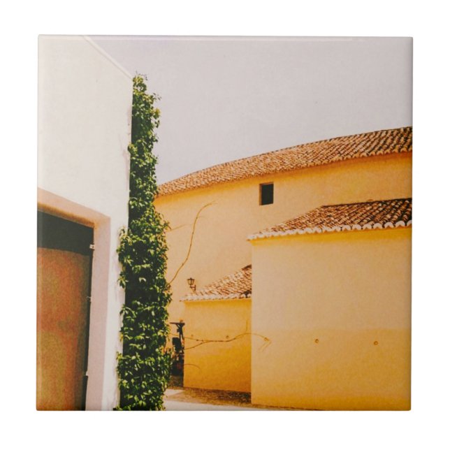 Plaza de Toros de Ronda - Andalusien - Spanien Kakelplatta (Framsidan)