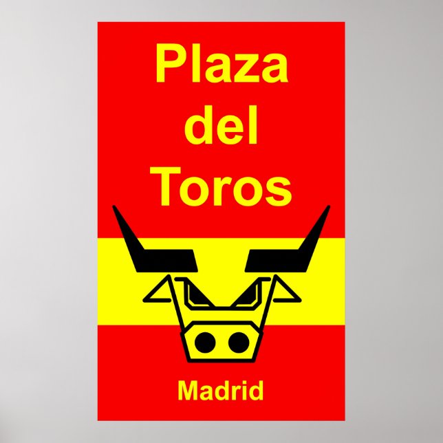 Plaza del Toros Poster (Framsidan)