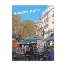 Plaza Dorrego på eftermiddagen