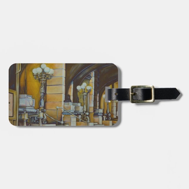 Plaza Hotel, New York City Bagagebricka (Horisontell Framsida)