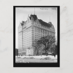 Plaza Hotel, New York City Vintage Vykort