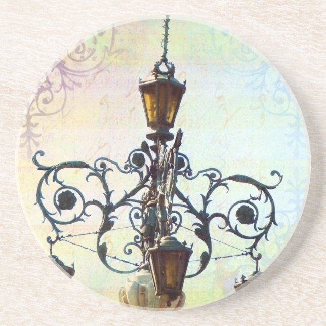 Plaza Light with Pastel Background Underlägg (Framsidan)