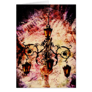 Plaza Ljus Hälsningskort