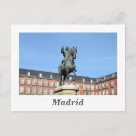Plaza Mayor, Madridvykort Vykort