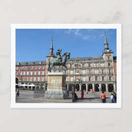 Plaza Mayor, Madridvykort Vykort