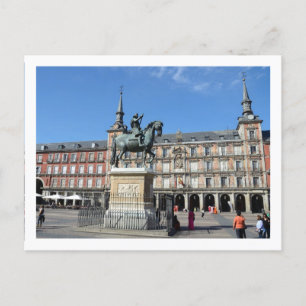 Plaza Mayor, Madridvykort Vykort