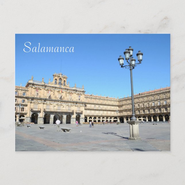 Plaza Mayor, Salamanca Vykort (Framsida)