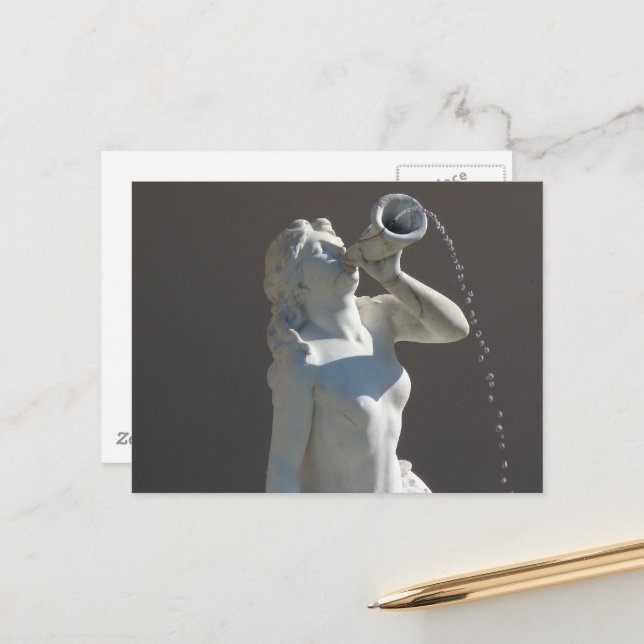 Plaza Mermaid in Kansas City Vykort (Fram/Back In Situ)