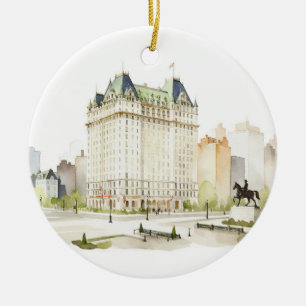 PLAZA New York Bröllop Julgransprydnad Keramik