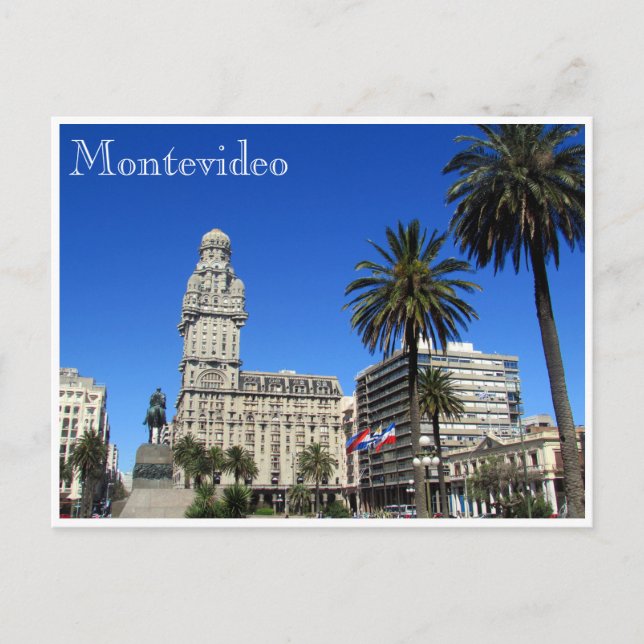 plaza palacio salvo vykort (Framsida)