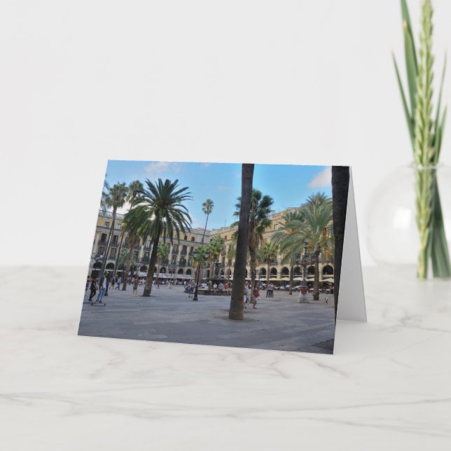 Plaza Real Card Kort (Framsida)
