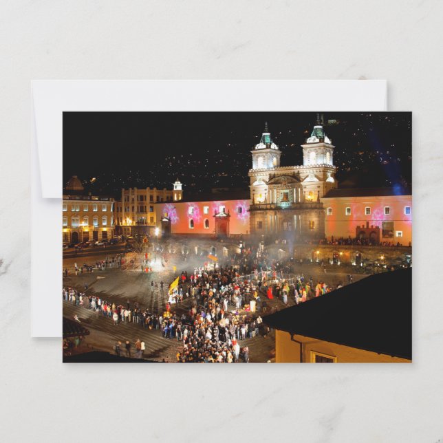 Plaza San Francisco Card (Framsida)