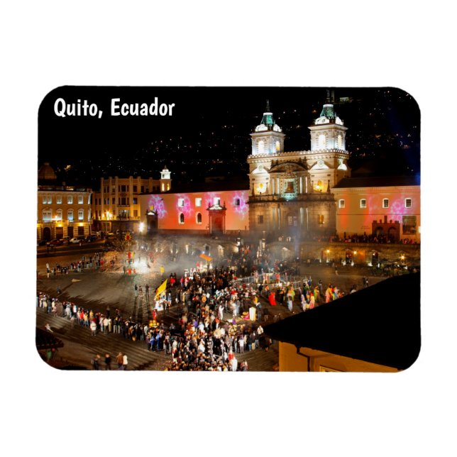 Plaza San Francisco Magnet (Horisontell)