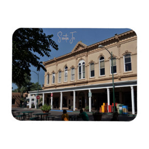 Plaza Santa Fe New mexico Magnet