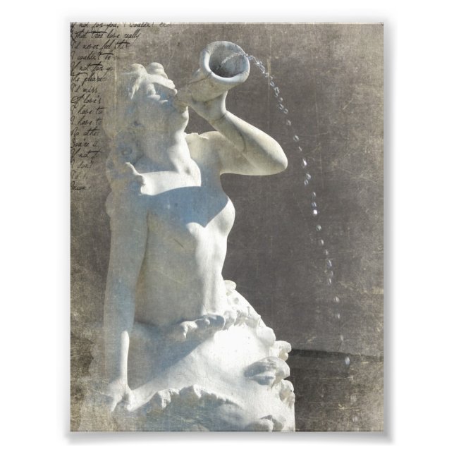 Plaza-Sjöjungfru Fototryck (Framsidan)