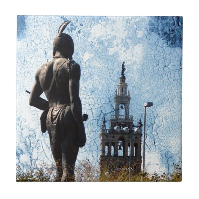 Plaza-vy Kakelplatta (Framsidan)