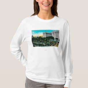 Plazaen parkerar och U.S. anslags- HotelSan Diego, Tee Shirt