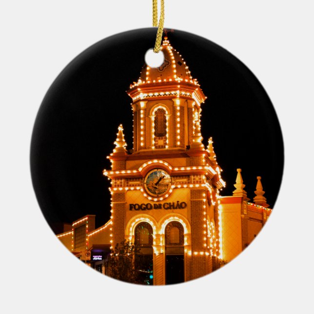 Plazaljus Julgransprydnad Keramik (Framsidan)