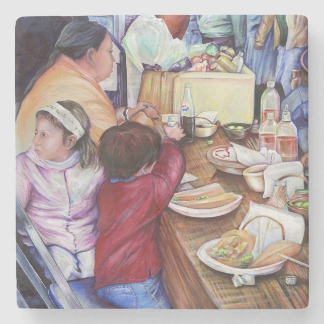 Pleant Picnic, Mexiko Underlägg Sten (Framsidan)