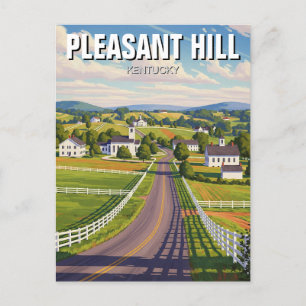 Pleasant Backe Shaker Village Kentucky Travel Vykort