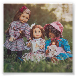 Pleasant Girls Fototryck