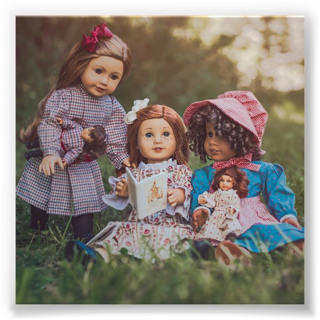 Pleasant Girls Fototryck (Framsidan)