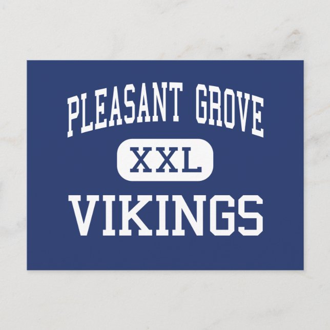 Pleasant Grove - Vikingarna - Junior - Pleasant Gr Vykort (Framsida)