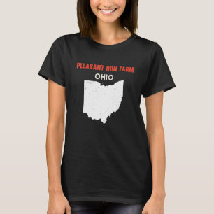 Pleasant Springa Farm Ohio USA State America Trave T Shirt