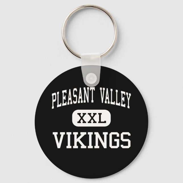 Pleasant Valley - Vikings - High - Chico Nyckelring (Framsida)