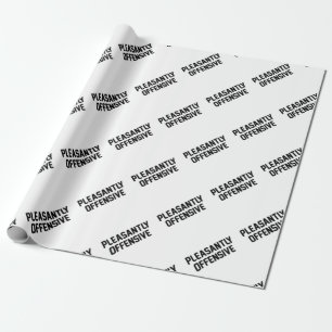 Pleasantly offensiv presentpapper