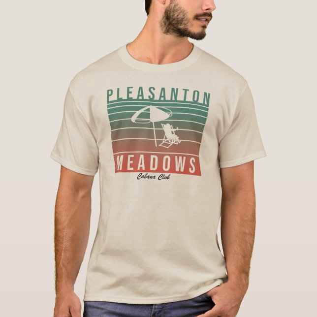 Pleasanton Meadows Vintage Lounge T Shirt (Framsida)
