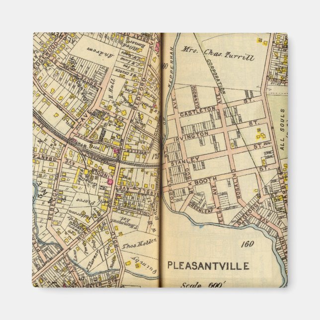 Pleasantville, New York 2 Magnet (Framsidan)