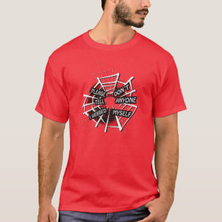 Please berättar inte någon simhudsförsett I jag Tee Shirt