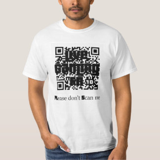 PLease don't Scan me Tröja
