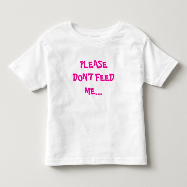 PLEASE MATAR INTE MIG… TEE SHIRT (Framsida)