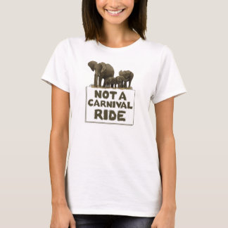 Please rider inte elefanterna t-shirt