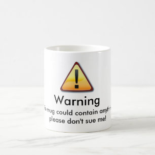 Please stämm inte mig - muggen kaffemugg