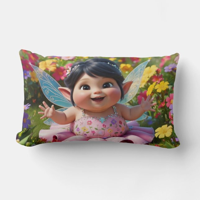 Pleasely Enchanted Fairy Lumbarkudde (Framsida)